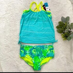 Gerry Weber 2pc Tankini Swimsuit Youth Size 16 NWT